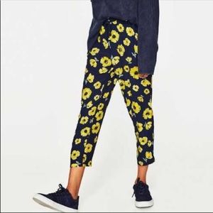 Zara floral trousers/sweatpants!
